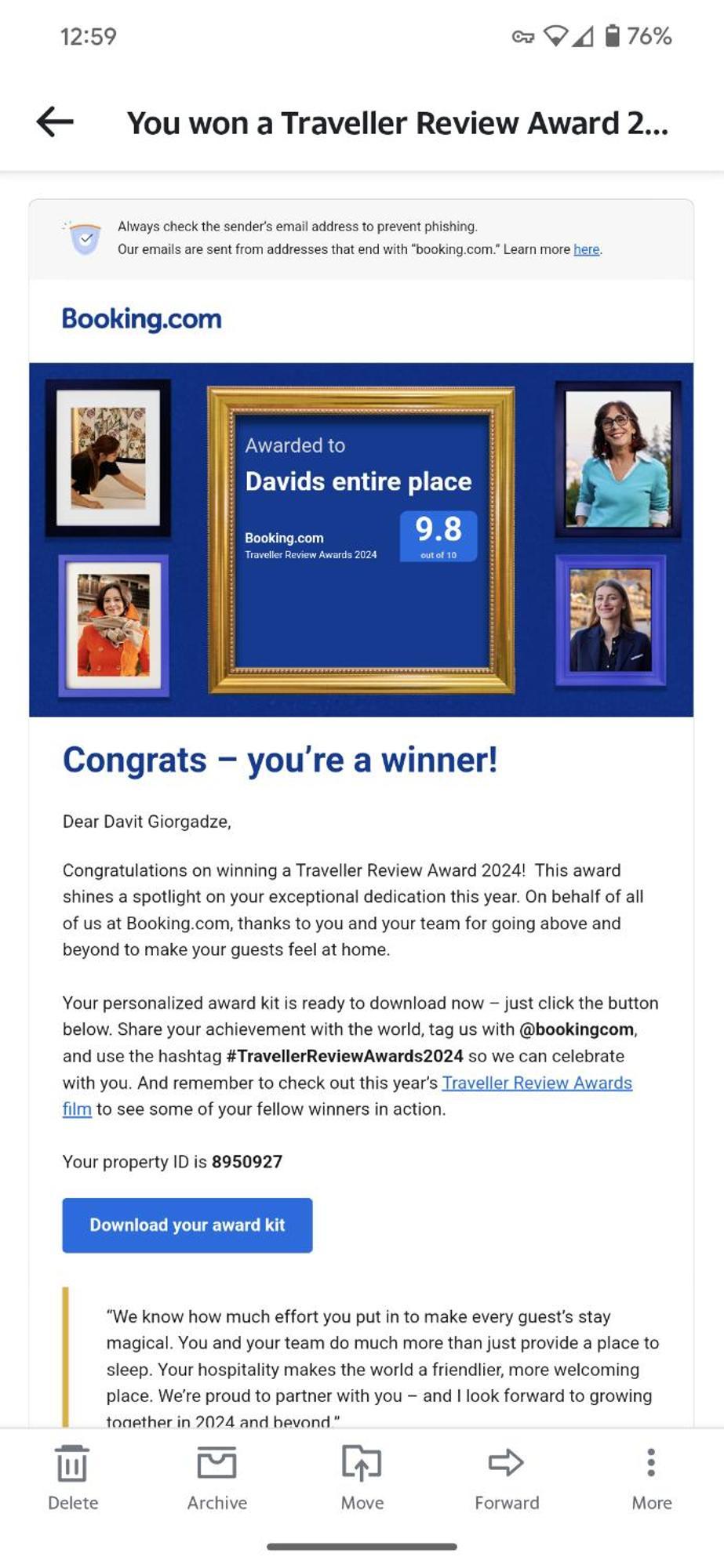 קאחתי Davids Entire Place מראה חיצוני תמונה